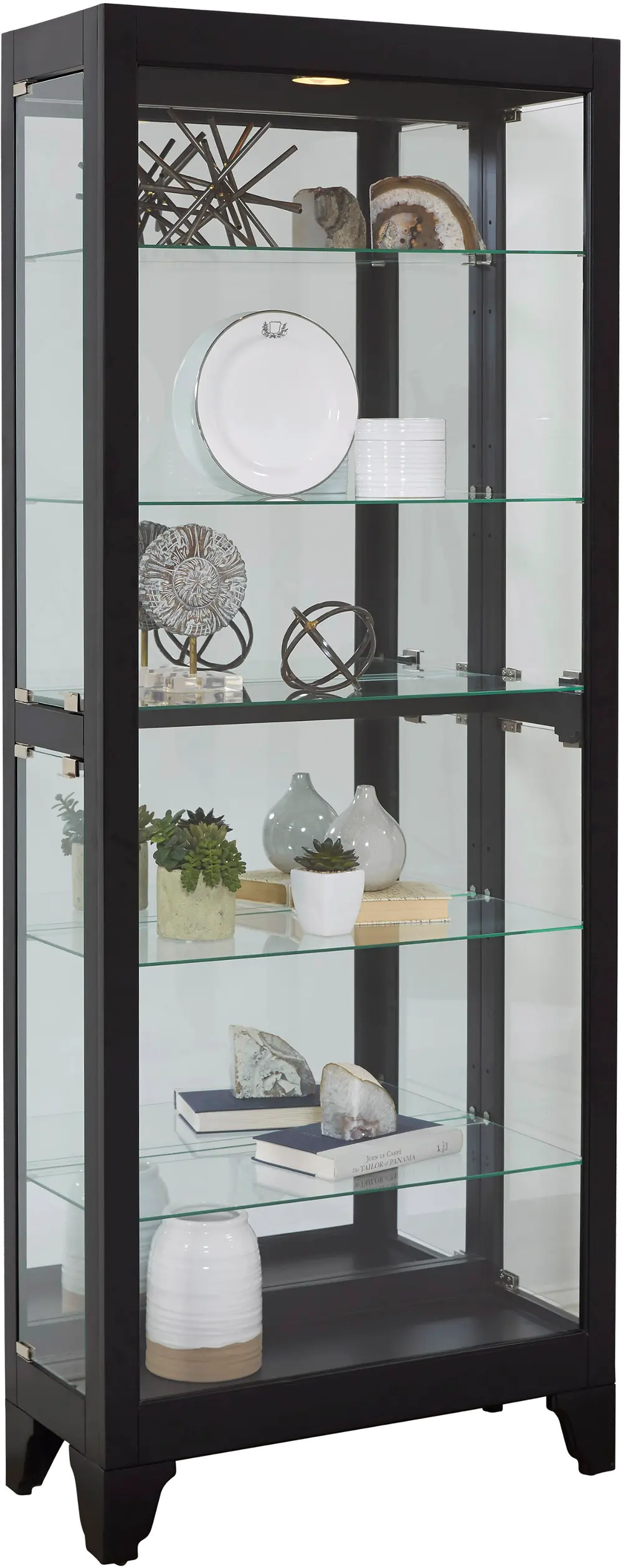 Onyx Black Display Cabinet-1