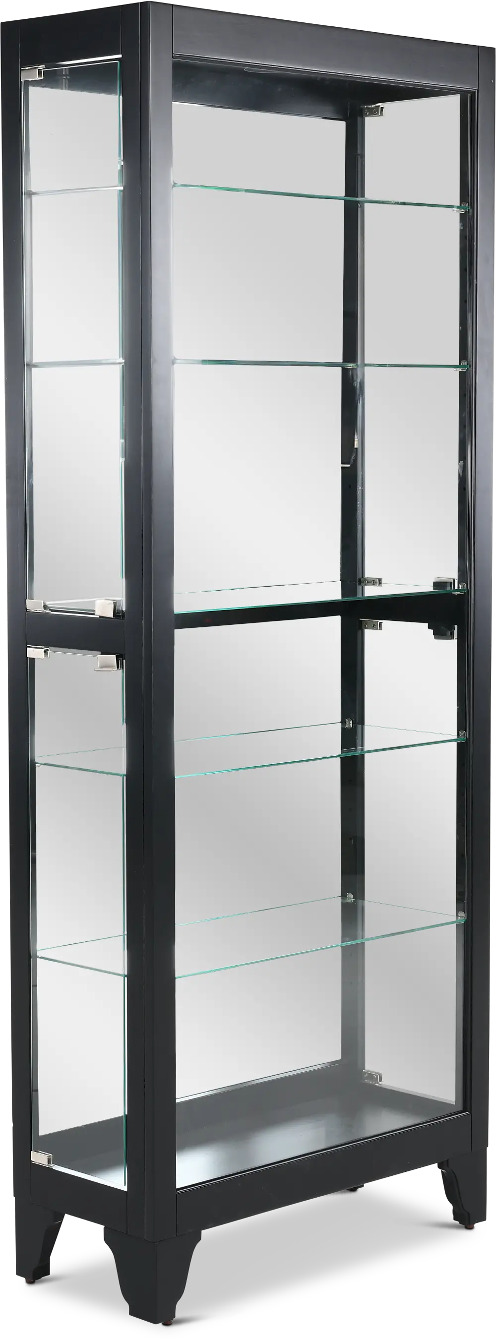 Onyx Black Display Cabinet-1