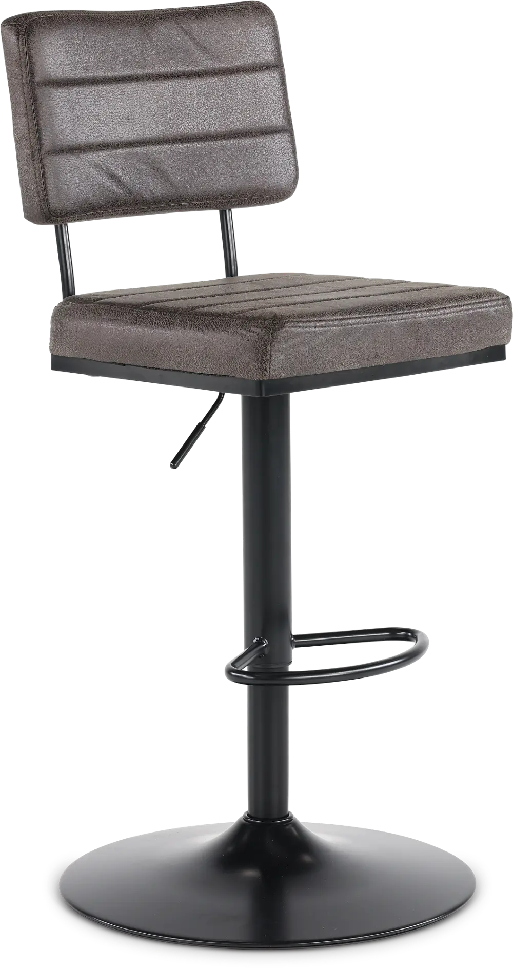 Strumley Gray Adjustable Height Stool-1