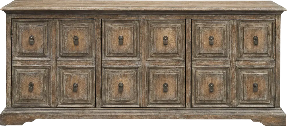 71114 Farmhouse Brown Accent Console-1