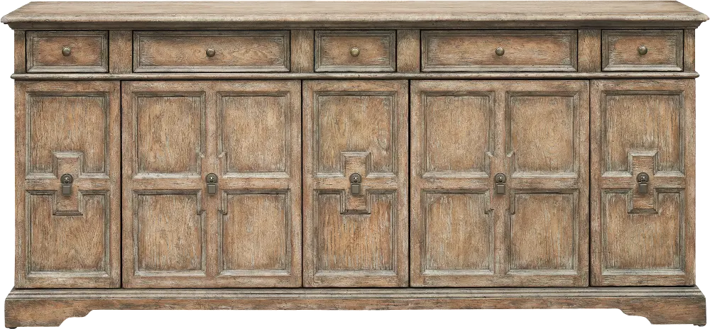 66112 Sussex Brown Accent Cabinet-1