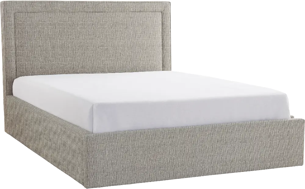 DB20050-STRG.BED5/0 Design Lab Fino Mineral Queen Upholstered Storage Bed-1