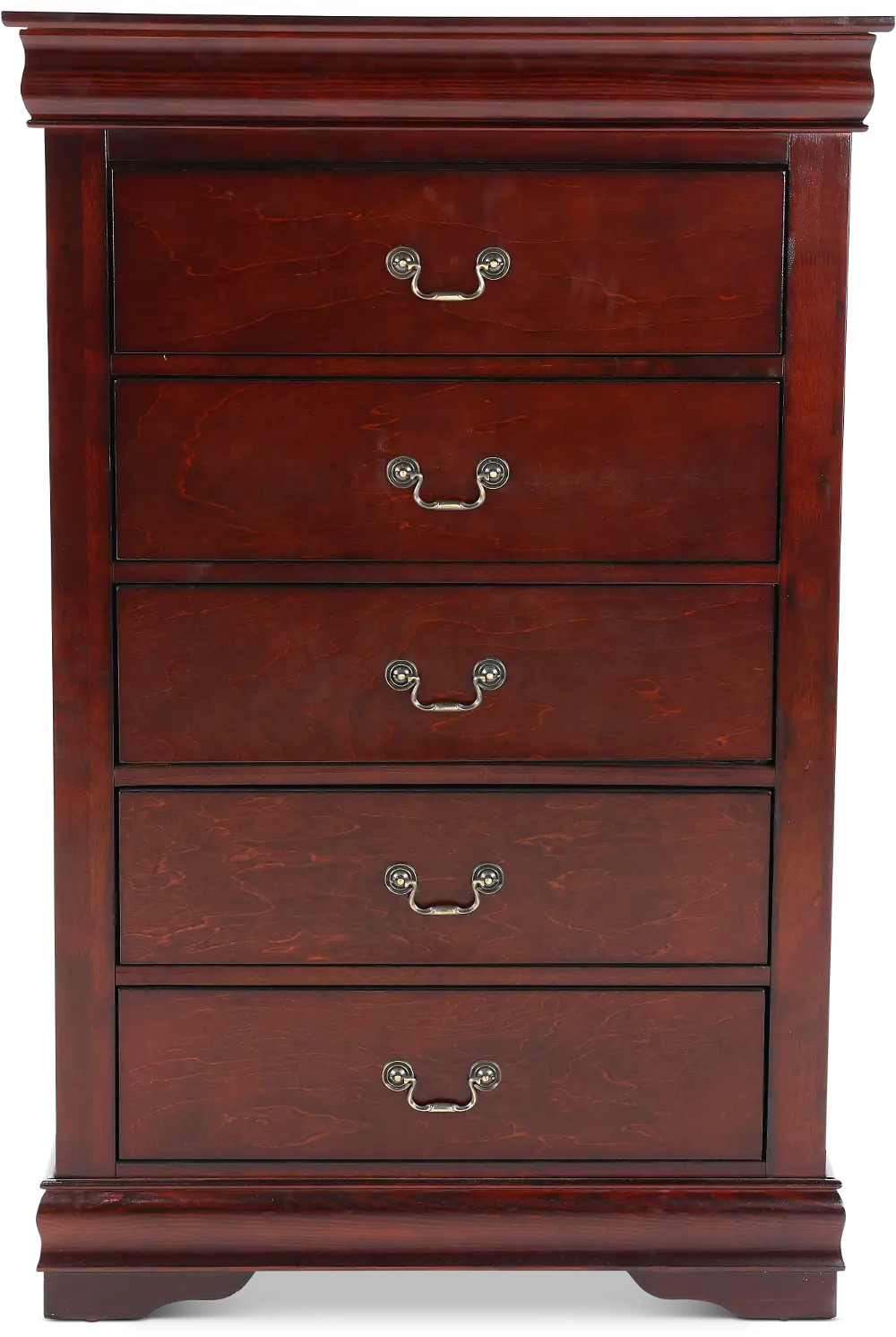 Louis Cherry Chest of Drawers-1