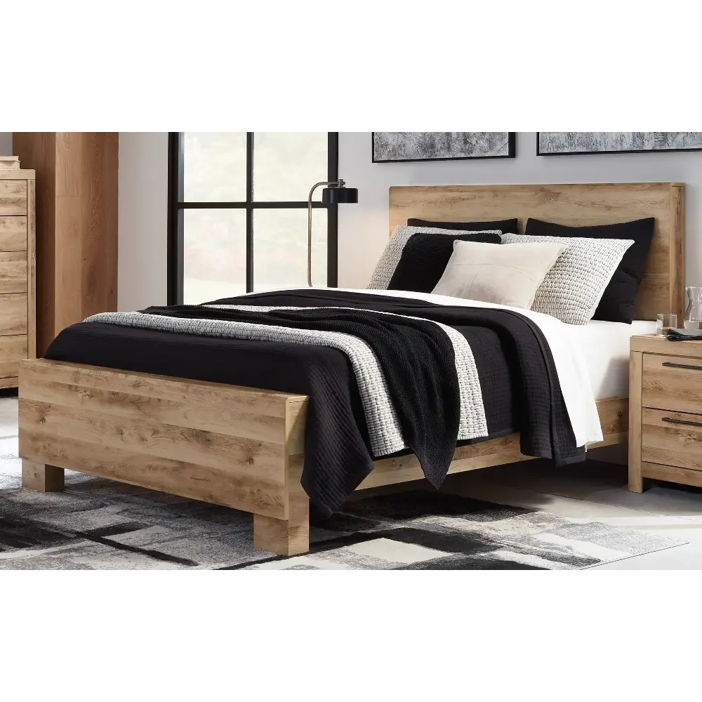 Hylight Natural Twin Size Bed-1