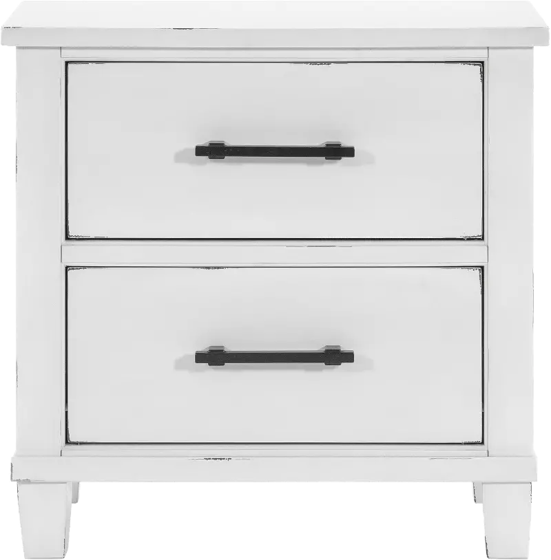 Laurelville White Nightstand