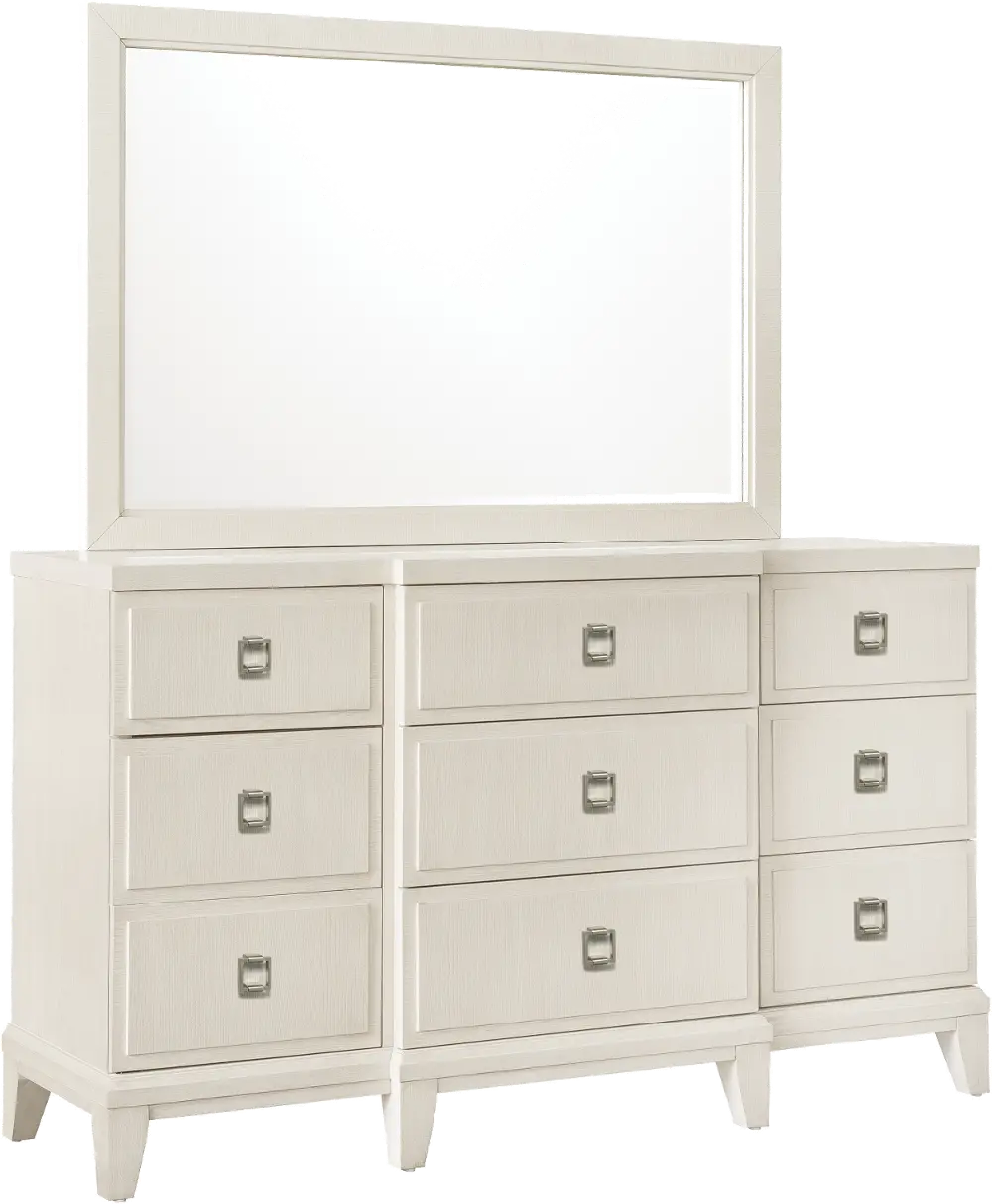 Madison White Dresser-1