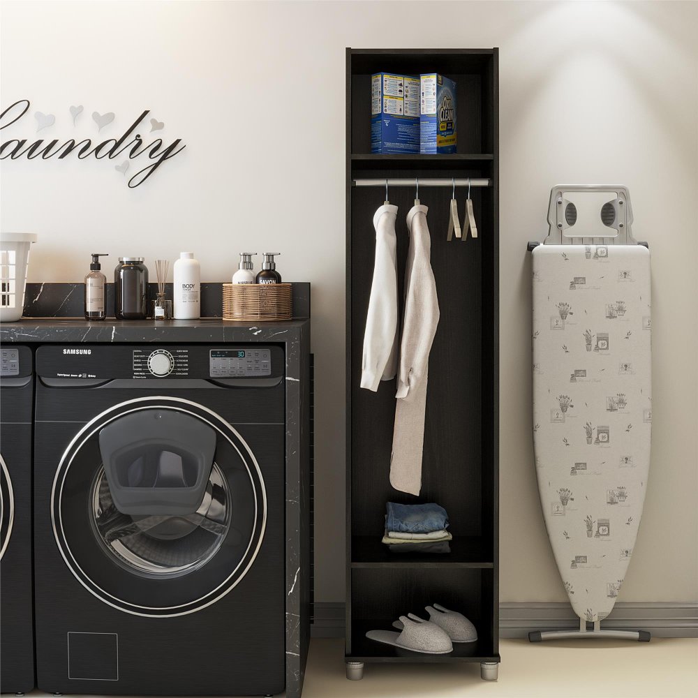 Camberly Black Oak 18 Mudroom Cabinet