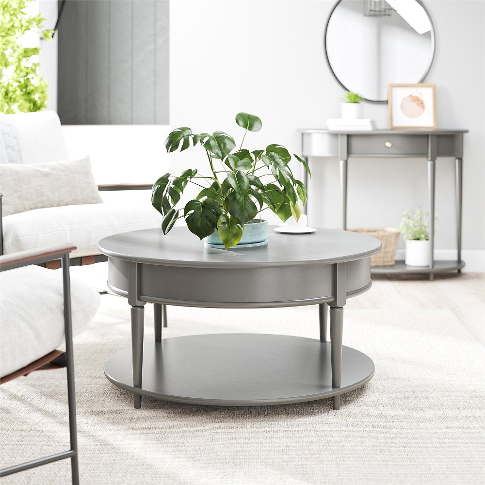 112911722 Aurora Gray Coffee Table sku 112911722