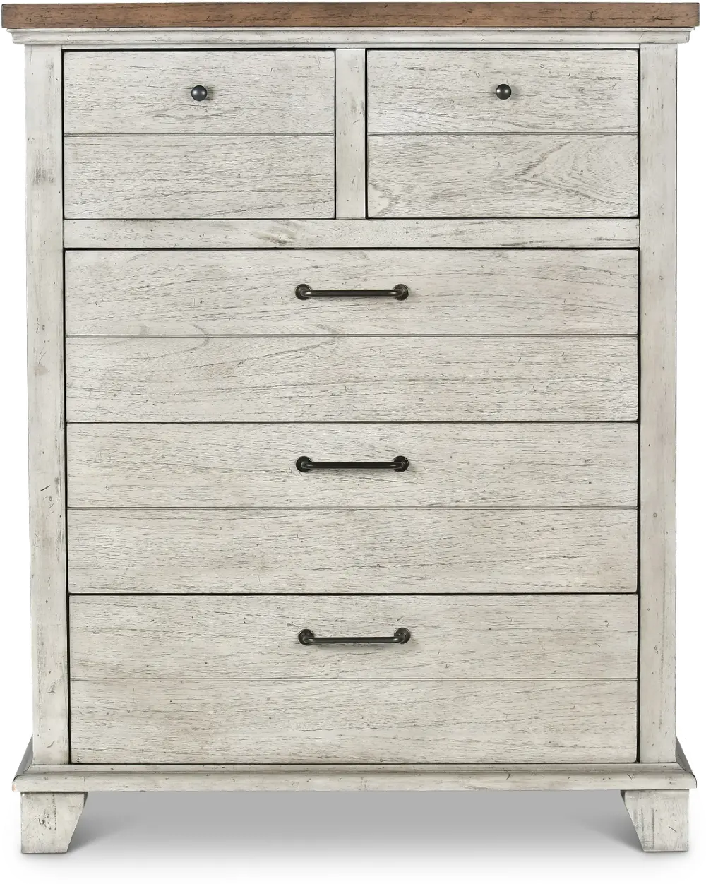 Bear Creek White Chest of Drawers-1