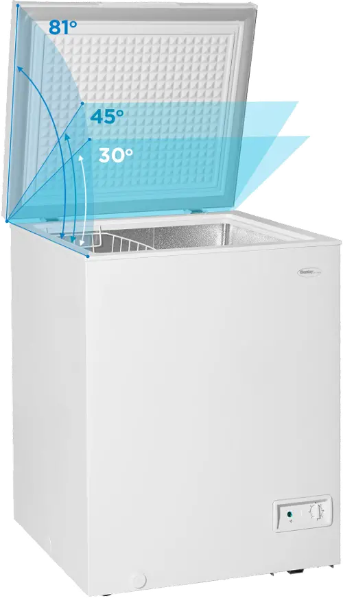 DCF050A6WM by Danby - Danby 5.0 cu. ft. Square Model Chest Freezer DOE
