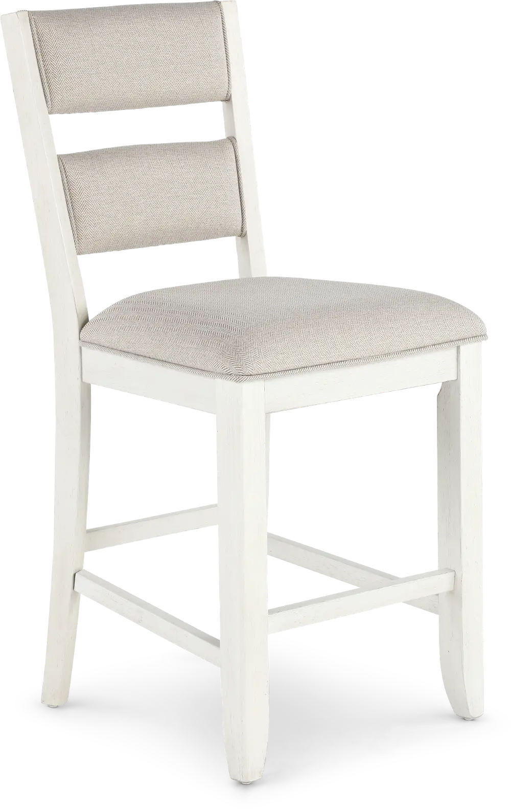Willow White Counter Height Dining Chair-1