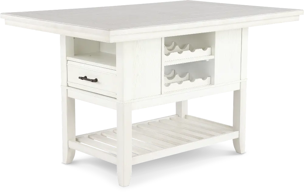Willow White Counter Height Dining Table-1