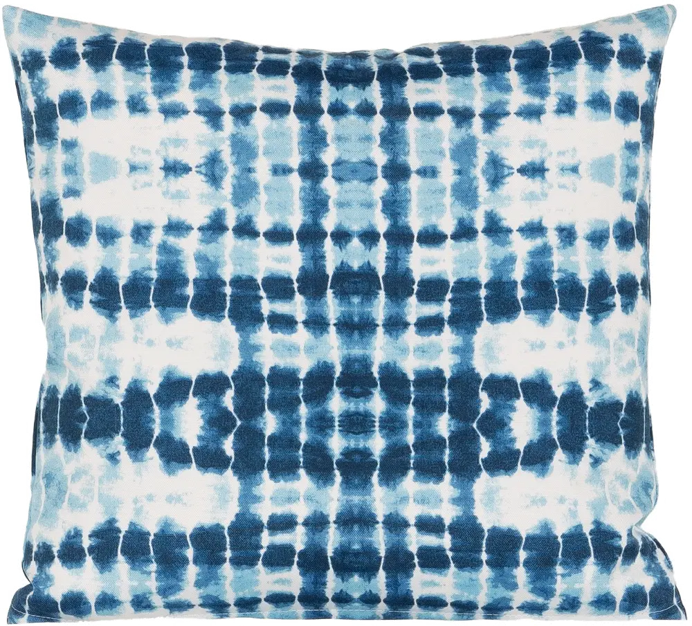Seascape Ocean Tie-Dye Pillow-1