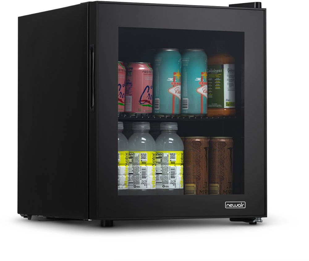 New Air 60 Can Beverage Fridge - Black