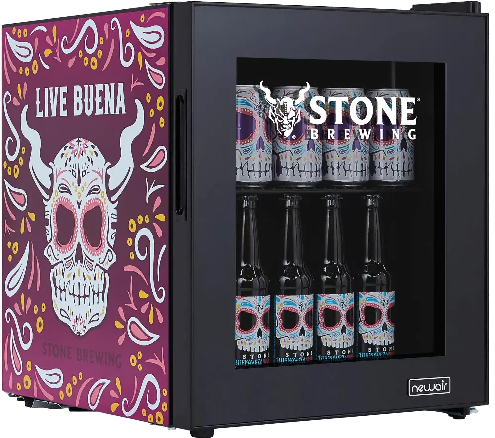SBC060LB00 NewAir Stone® Brewing Live Buena 60 Can Beverage Refrigerator-1