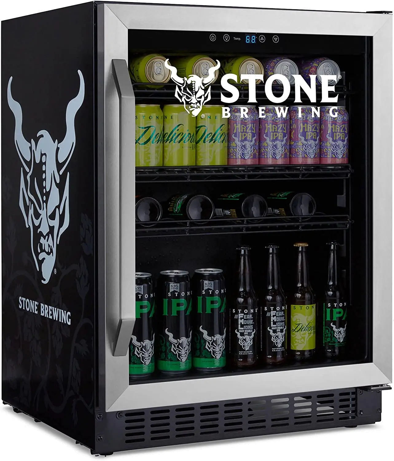 New Air Stone Brewing 180 Can Flip Shelf Beverage and Beer...