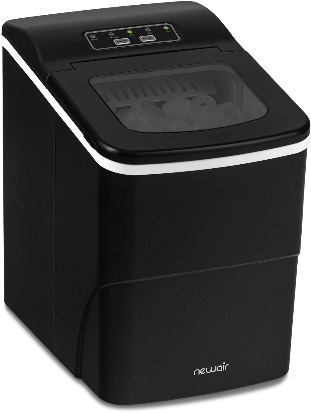 112920690 New Air Matte Black Countertop Ice Maker sku 112920690