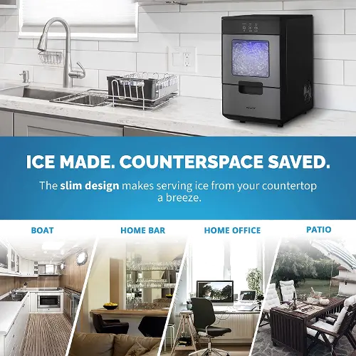 NewAir Countertop Clear Ice Maker, RC Willey in 2023