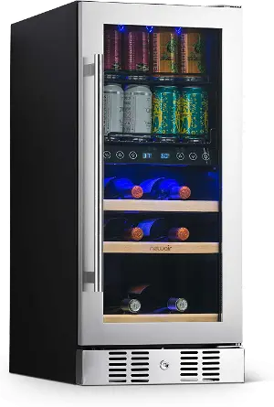 Zephyr Presrv 5.1 cu. ft. Stainless Steel Dual Zone Refrigerator