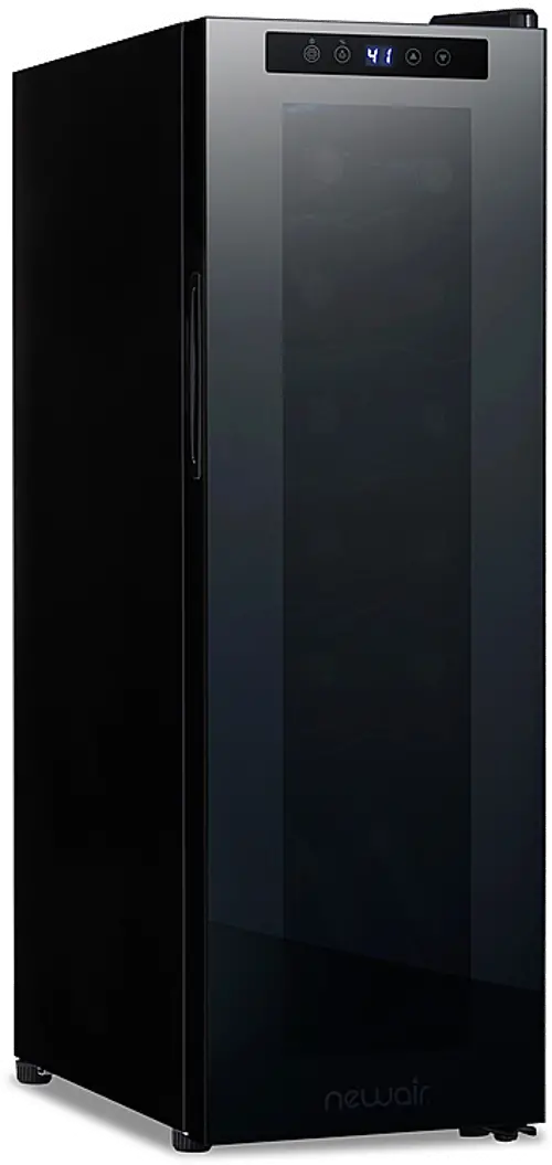 Newair Shadow Series 12 Bottle Wine Cooler Refrigerator Black RC Willey