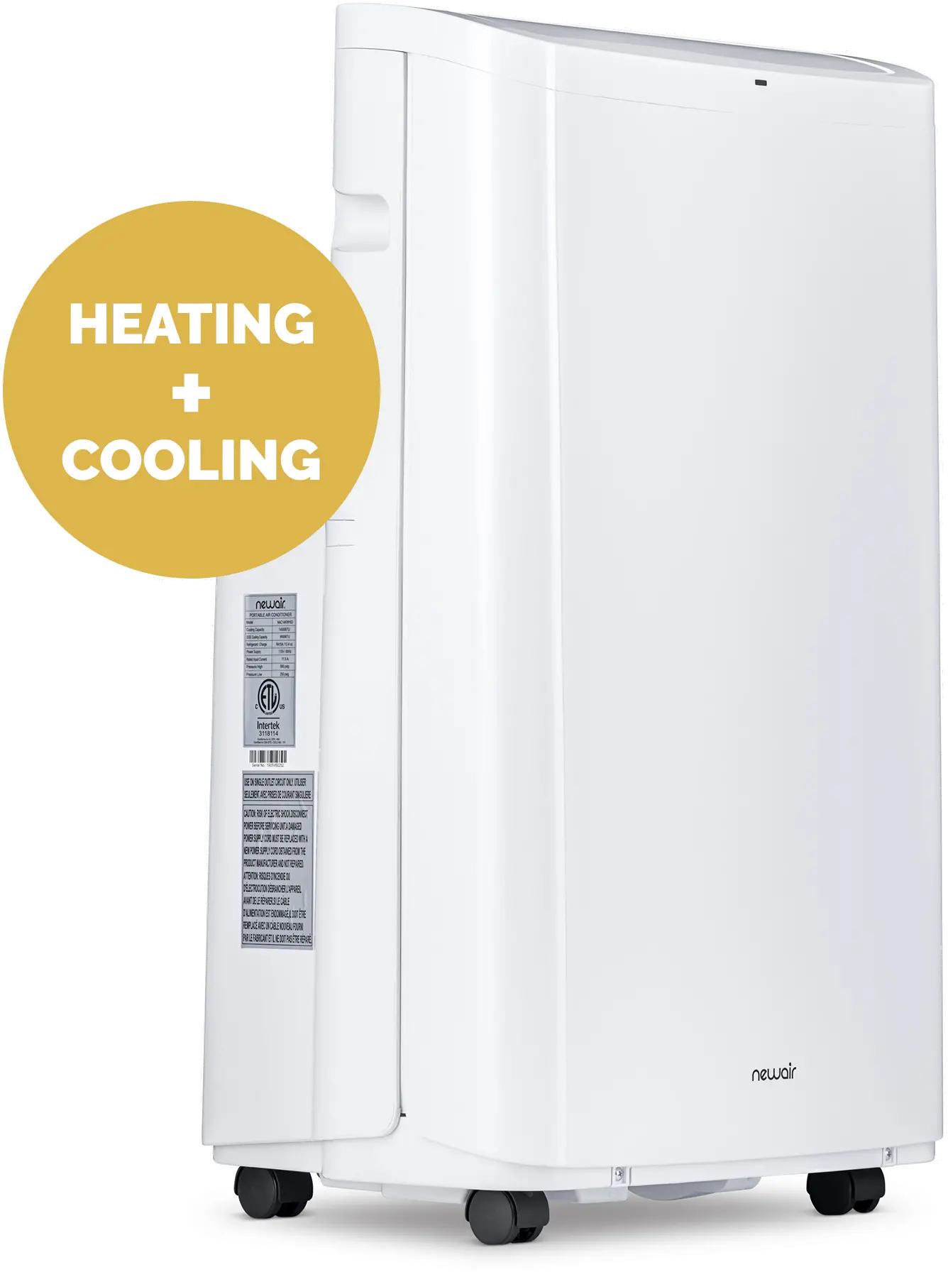 New Air 14, 000 BTU Portable Air Conditioner and Heater