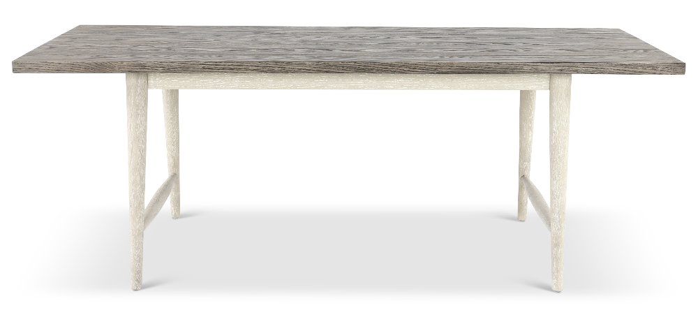 Coastal Farmhouse Gray Dining Table