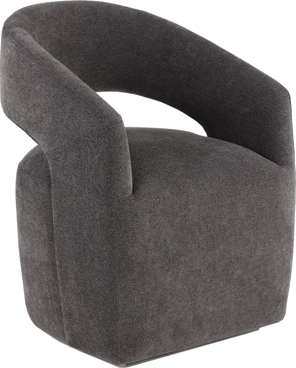 Elite Charcoal Upholstered Dining Chair-1