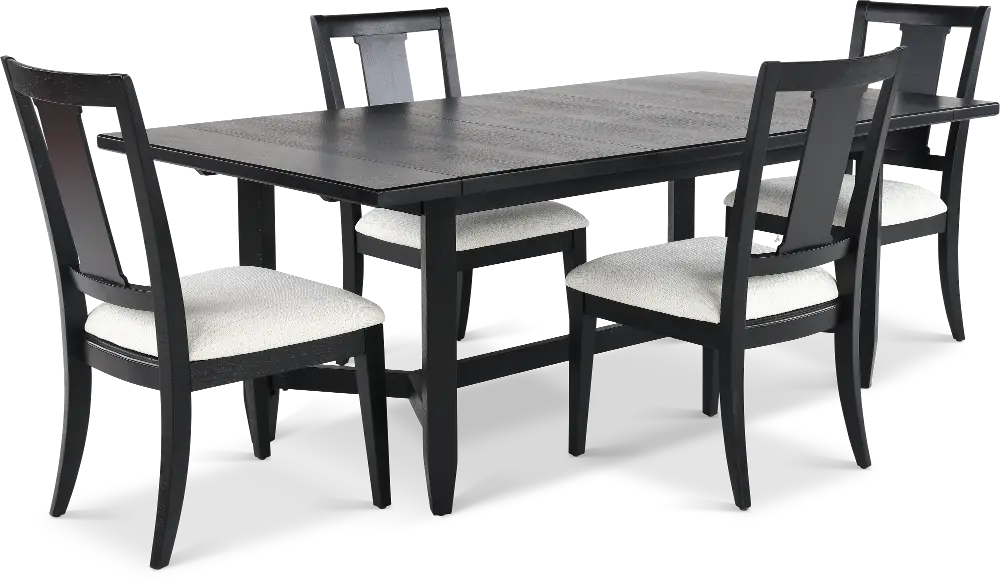 Callahan Black 5 Piece Dining Set-1