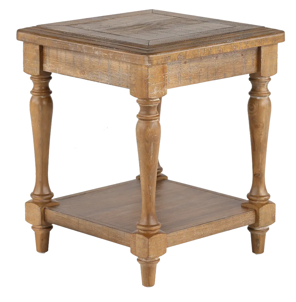 Augusta Brown End Table-1