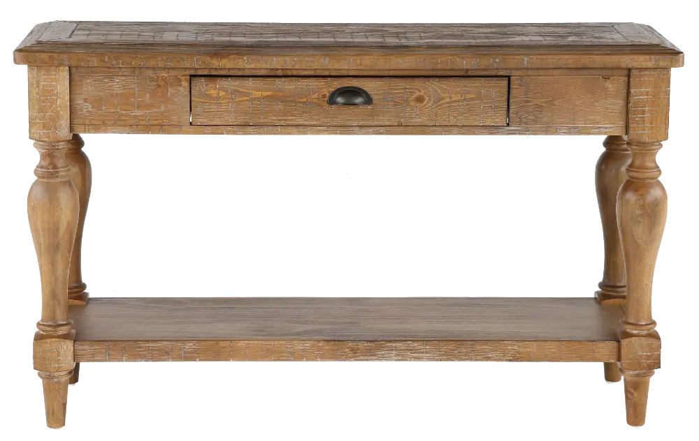 Augusta Brown Sofa Table-1