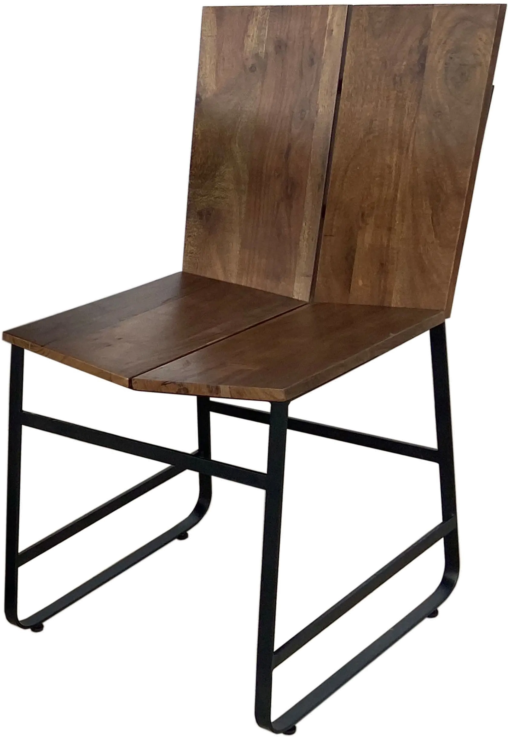 73386 Frisco Industrial Dark Brown Dining Chairs, Set of sku 73386