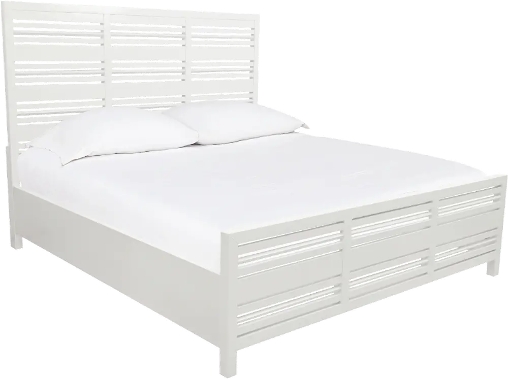 Retreat White Full Bed-1