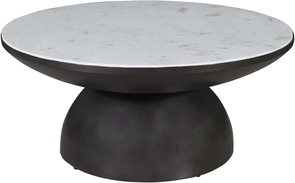 Circularity Black and White Coffee Table-1