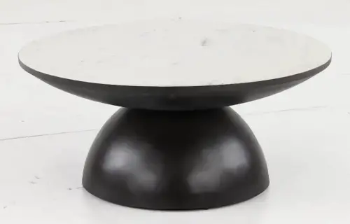 Circularity Black and White Coffee Table RC Willey