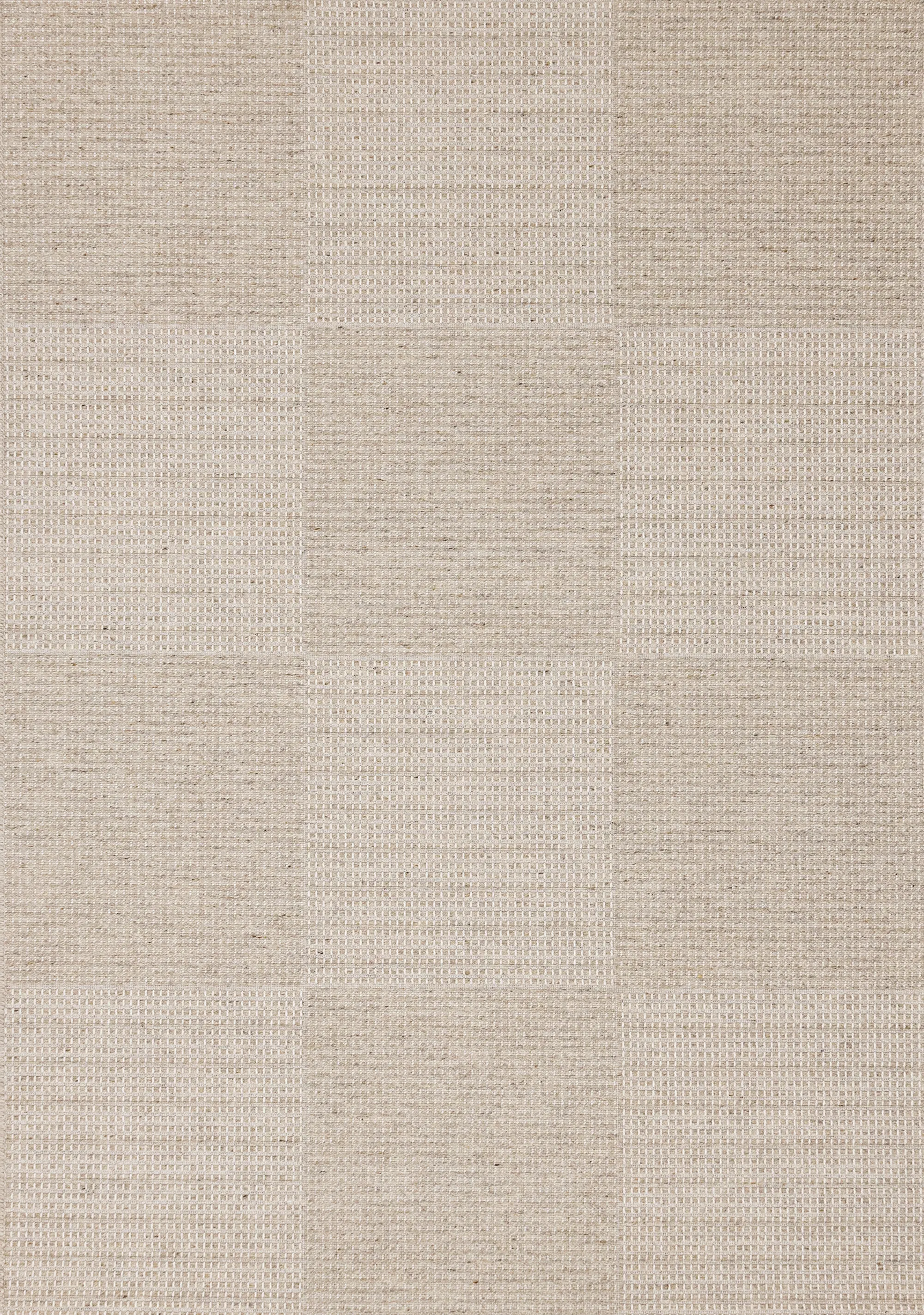 Peak Beige Wool 8 x 10 Area Rug