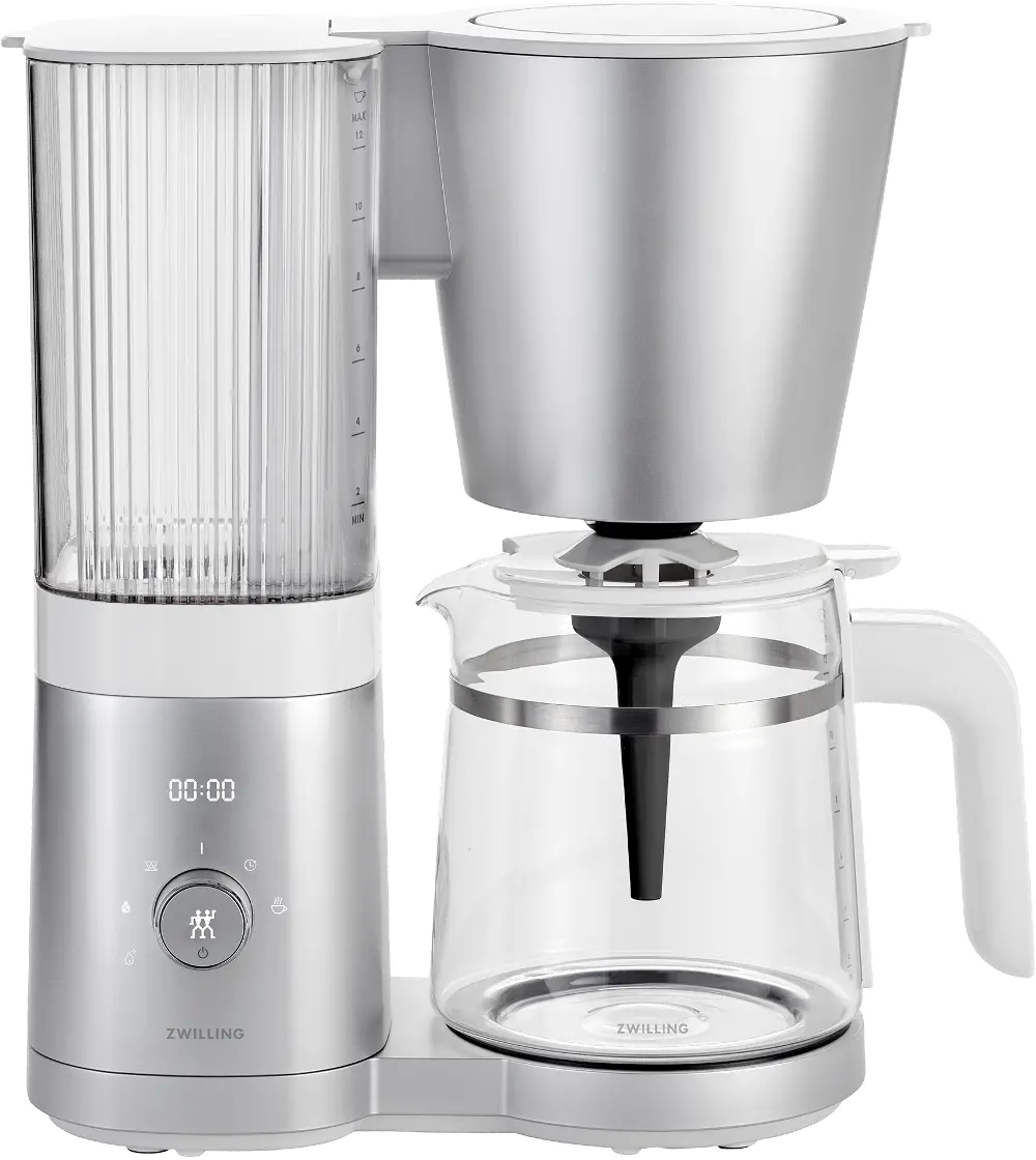 Zwilling Enfinigy Glass Drip Coffee Maker - Silver-1