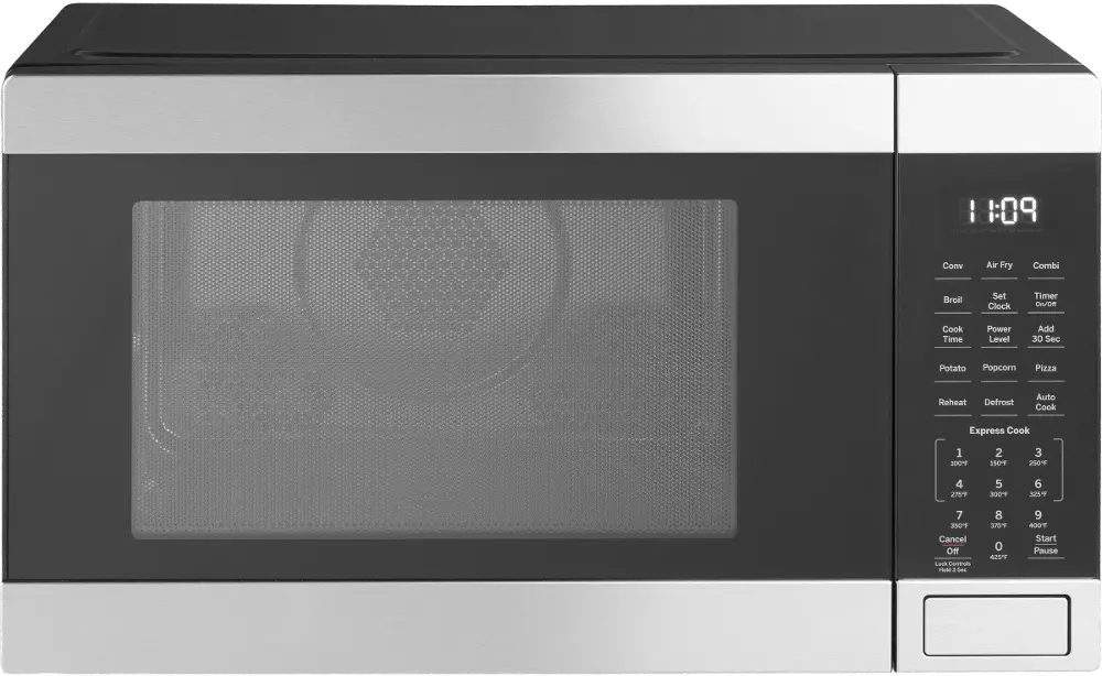 JES1109RRSS GE 1 cu ft Countertop Microwave-1