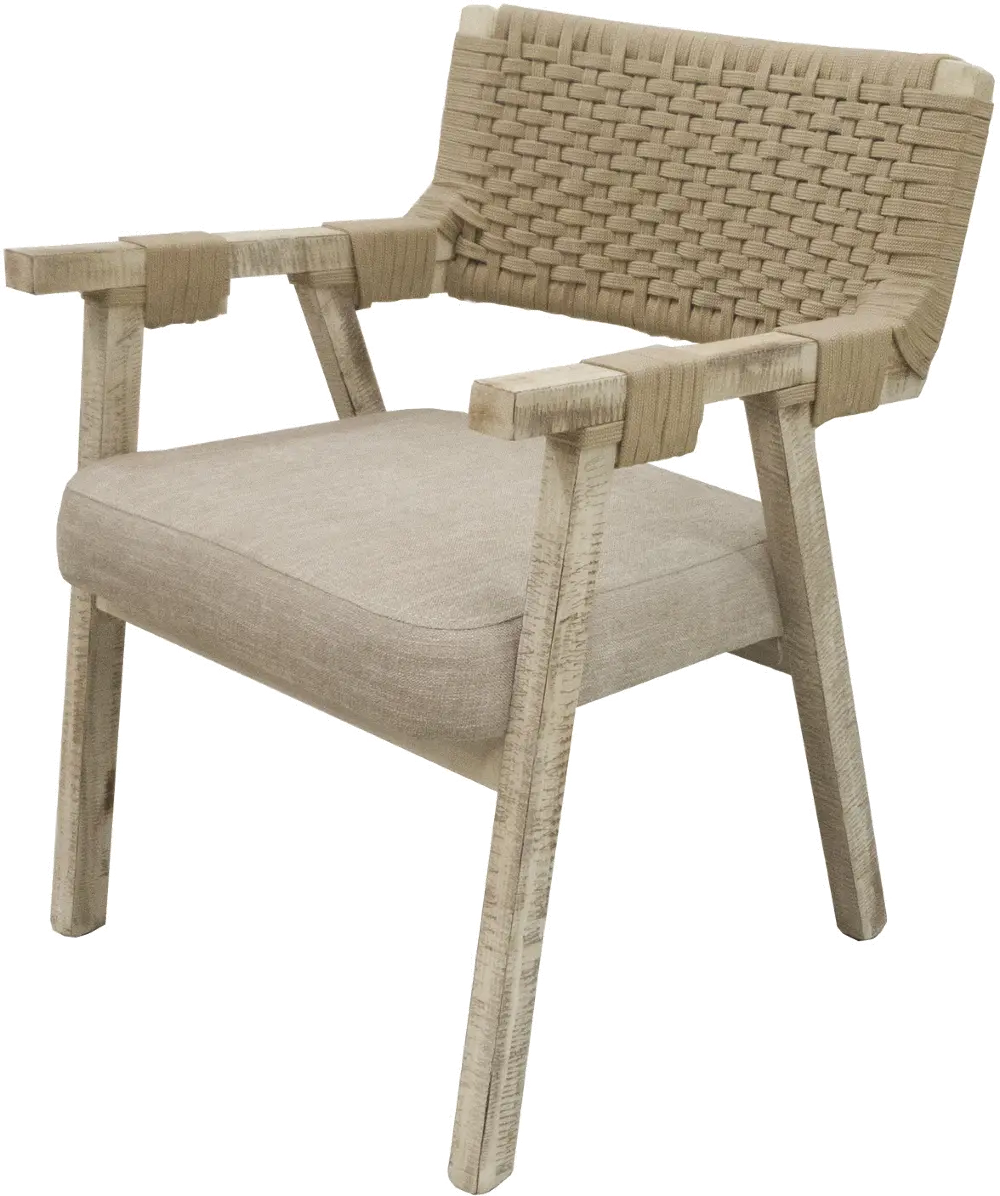 Torrance Warm Sand Square Back Dining Chair-1
