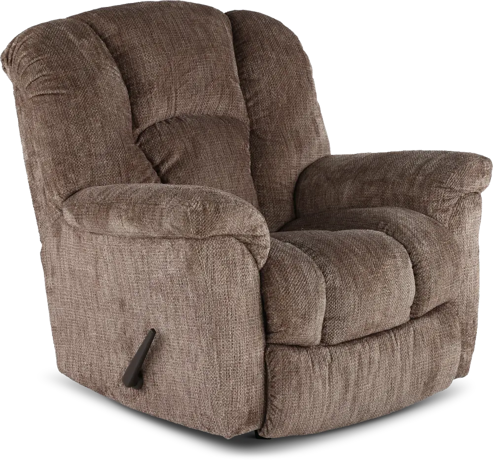 Equalizer Camel Brown Manual Rocker Recliner-1