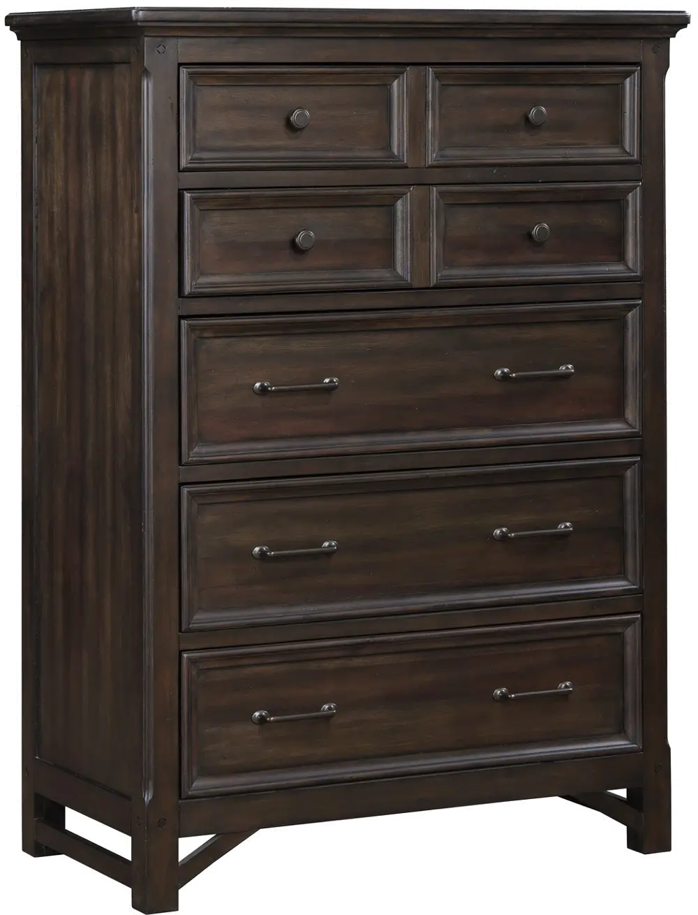 Stratford Brown Chest of Drawers-1