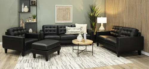 Rc willey leather couch discount
