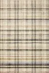 Humphrey 7 x 9 Ivory Plaid Area Rug
