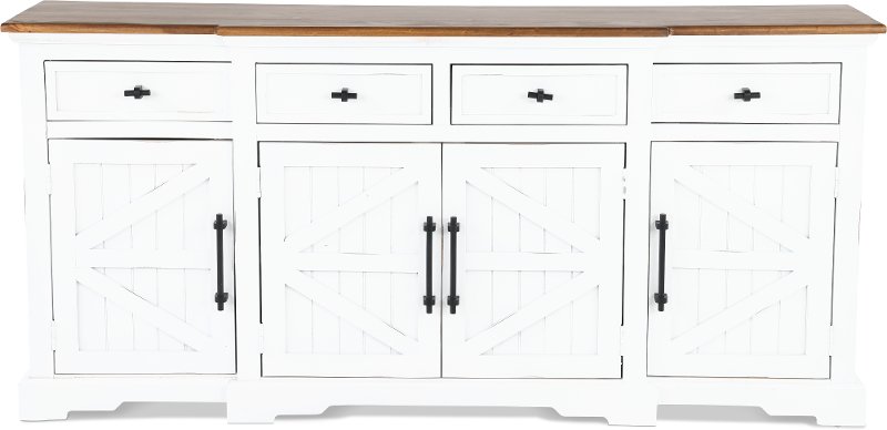 Santa Barbara 70" TV Stand - White