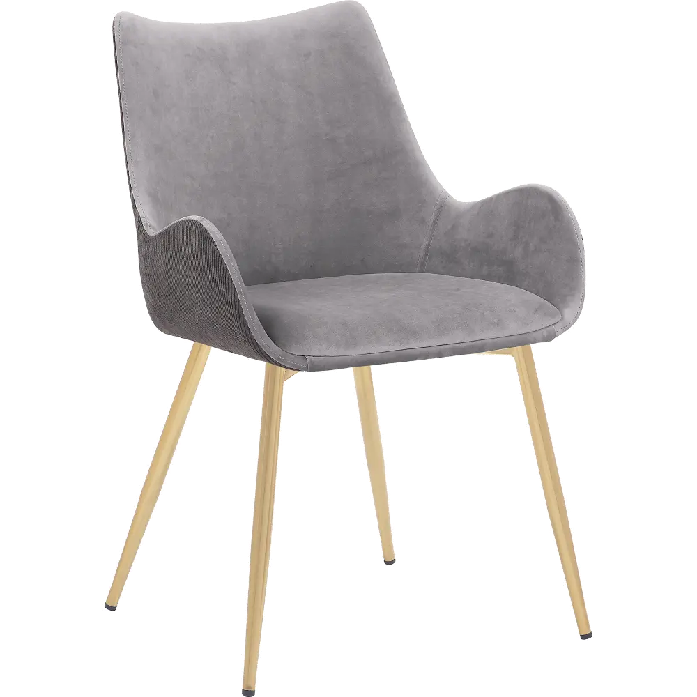 Avery Gray Dining Room Chair-1