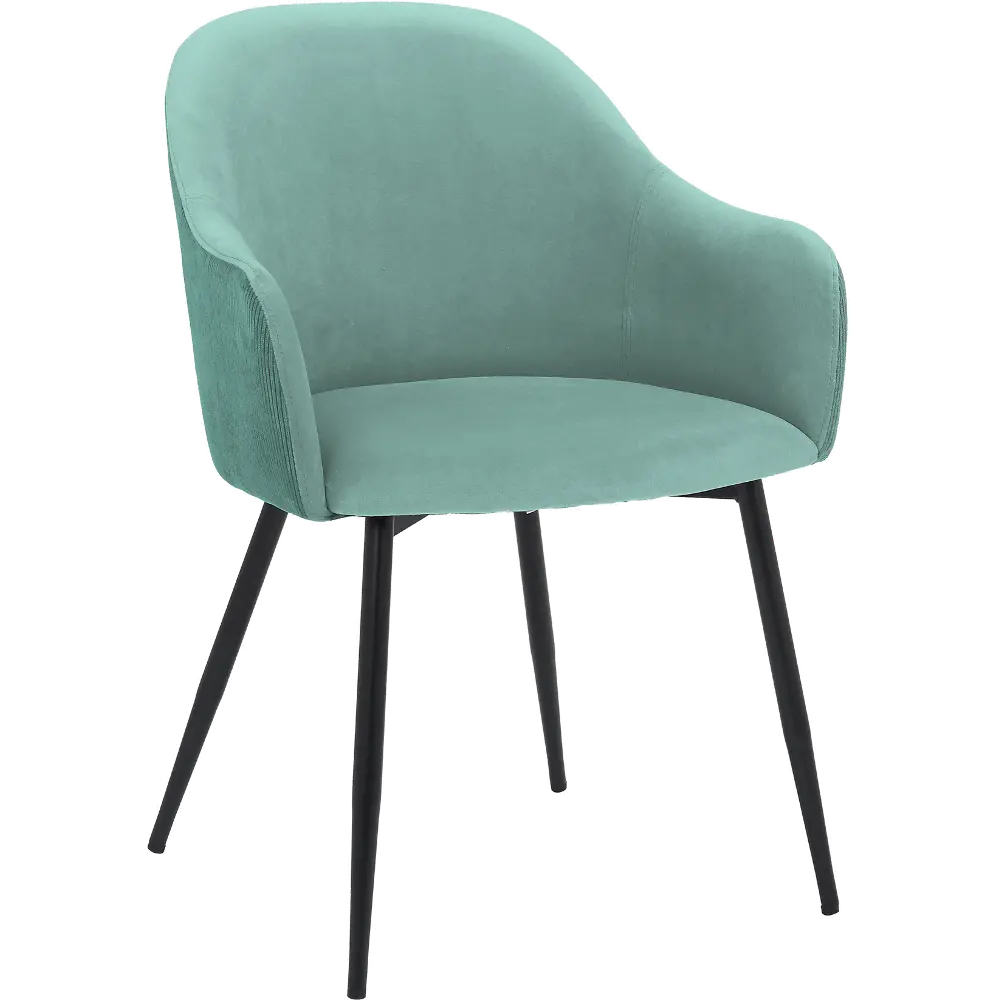 Pixie Teal Dining Room Arm Chair-1