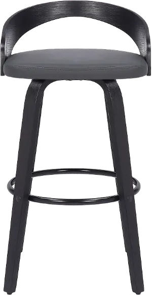 BK2 high quality PVC, Ale Barstool, Black/Chrome Set of 2