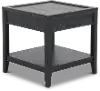 Callahan Domino Black End Table