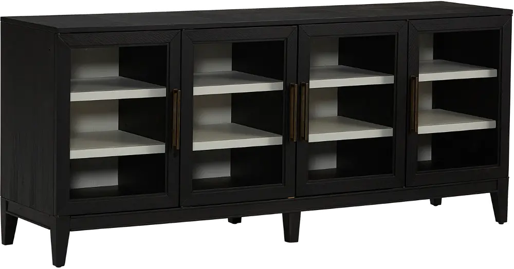 Callahan Domino Black 72  TV Stand-1