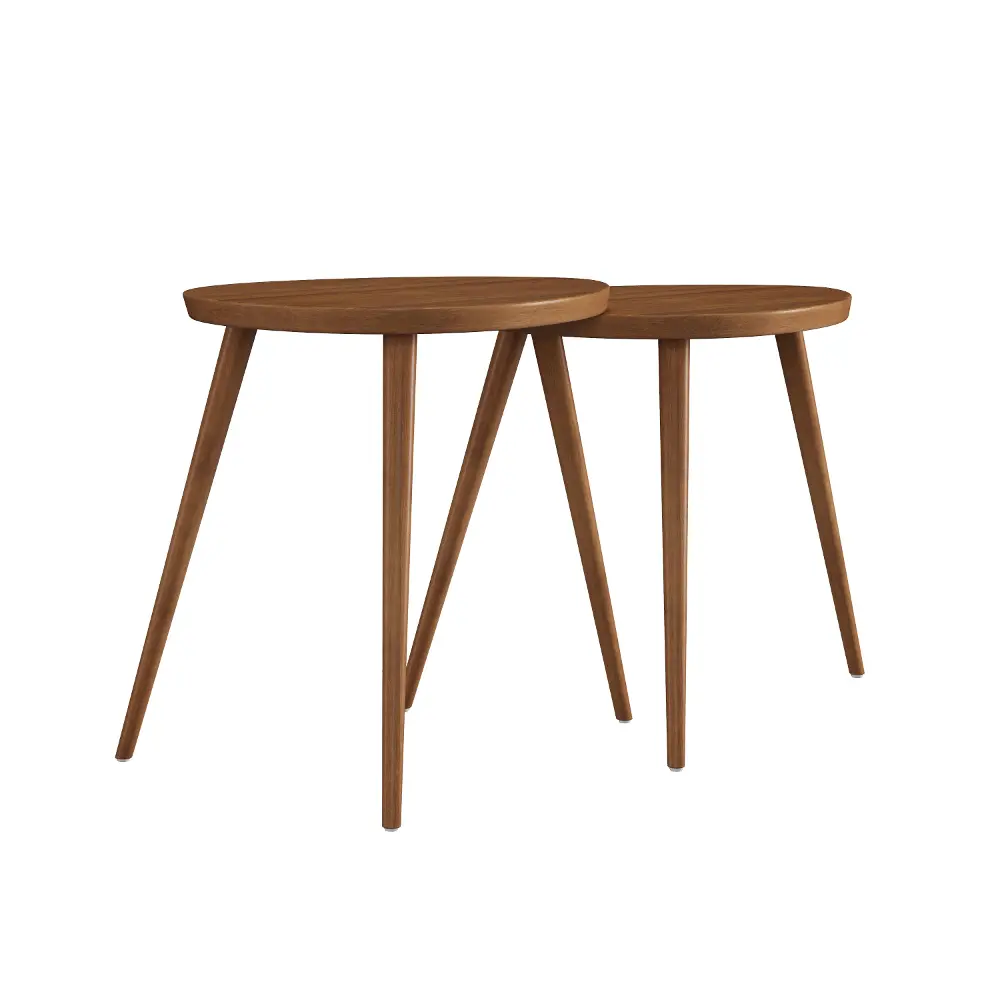 Margo Walnut Bunching End Tables-1