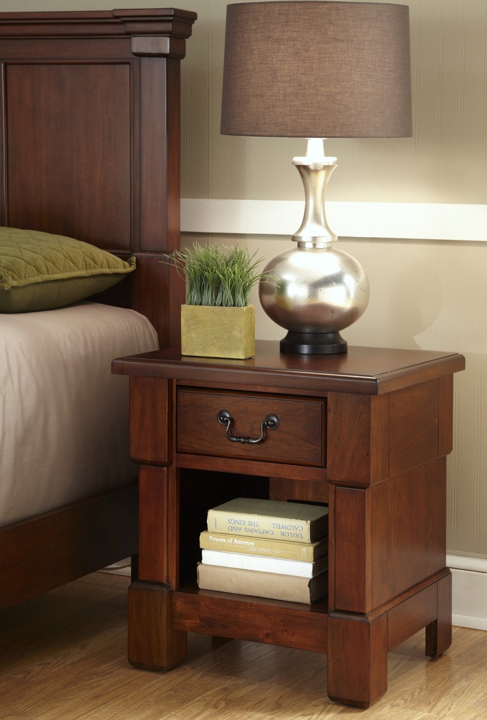 112956912 Aspen Brown Nightstand sku 112956912